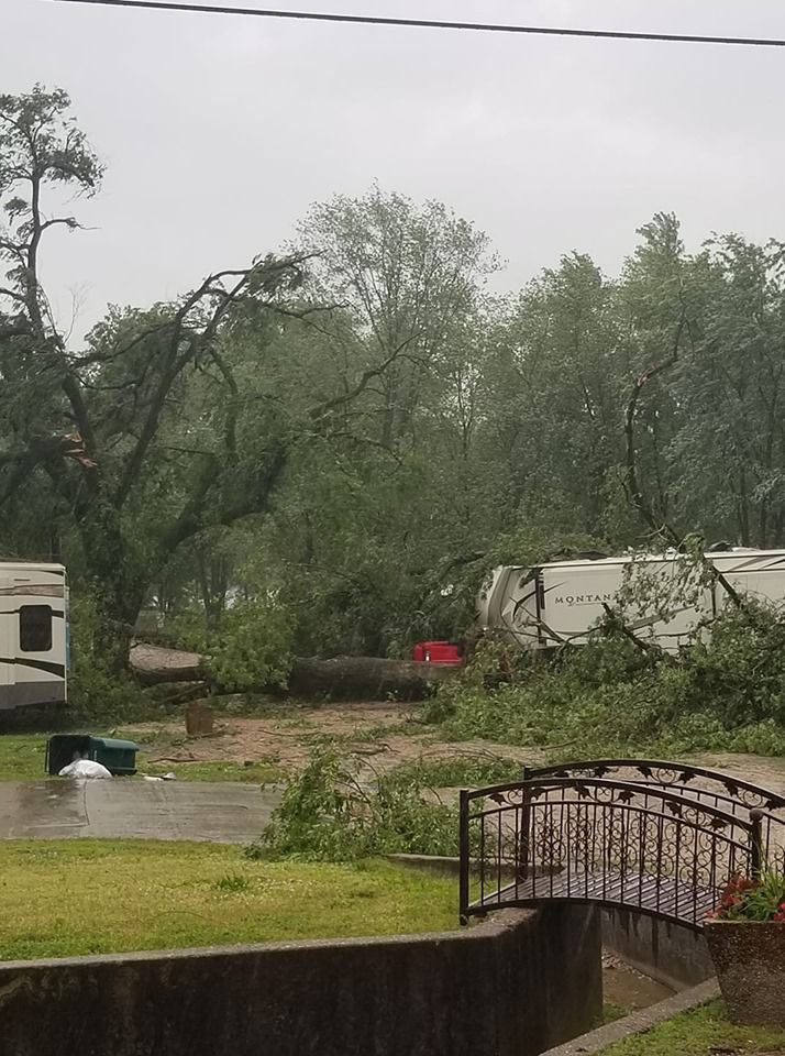 Storm Damage at Camp Bagnell - 2